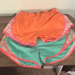 2 Pairs of Running Shorts Size Large!